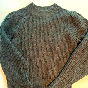 A new day Green Sweater